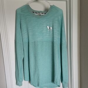 VS PINK teal  Sweatshirt